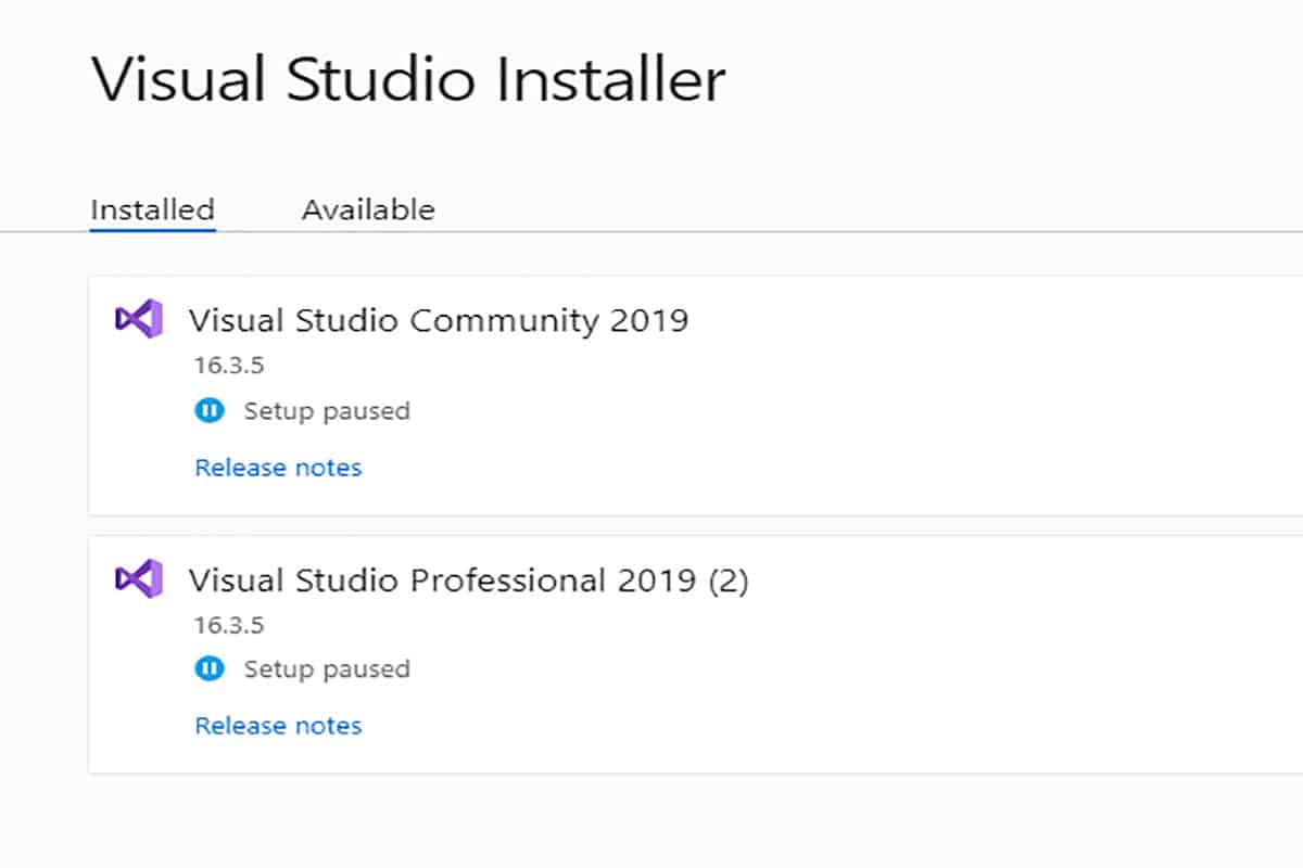Visual Studio Community Vs. Professional