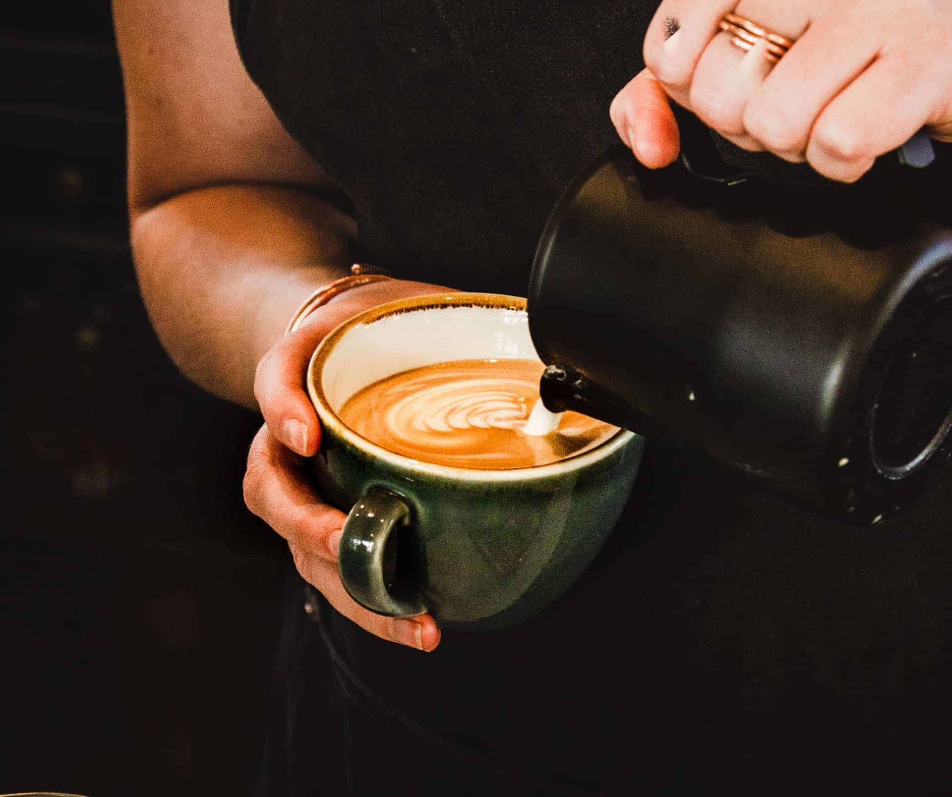 i make the cup of coffee