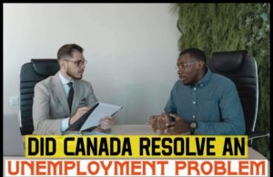 Did Canada Resolve An Unemployment Problem? Did Canada Resolve An Unemployment Problem