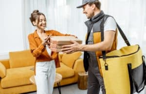 Four Items That Can Be Delivered to You in 30 Minutes or Less delivery man