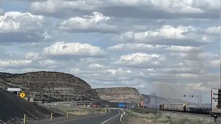 Freight Train Derailment Sparks Interstate Closure Near Arizona-New Mexico Border