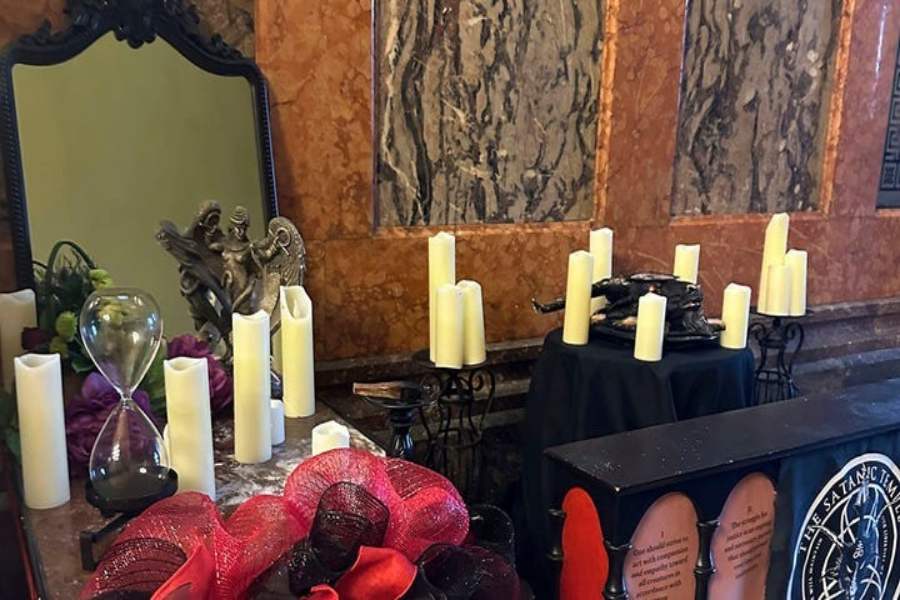 Mississippi Man Pleads Guilty to Vandalizing Baphomet Statue in Iowa Capitol Hate Crime Charge Dropped