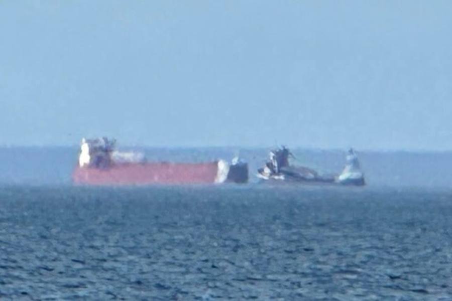 Freighter Begins Taking on Water After Striking Underwater Object in Lake Superior