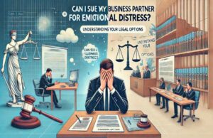 Can I sue My Business Partner For Emotional Distress: Your Legal Guide Can I sue My Business Partner For Emotional Distress