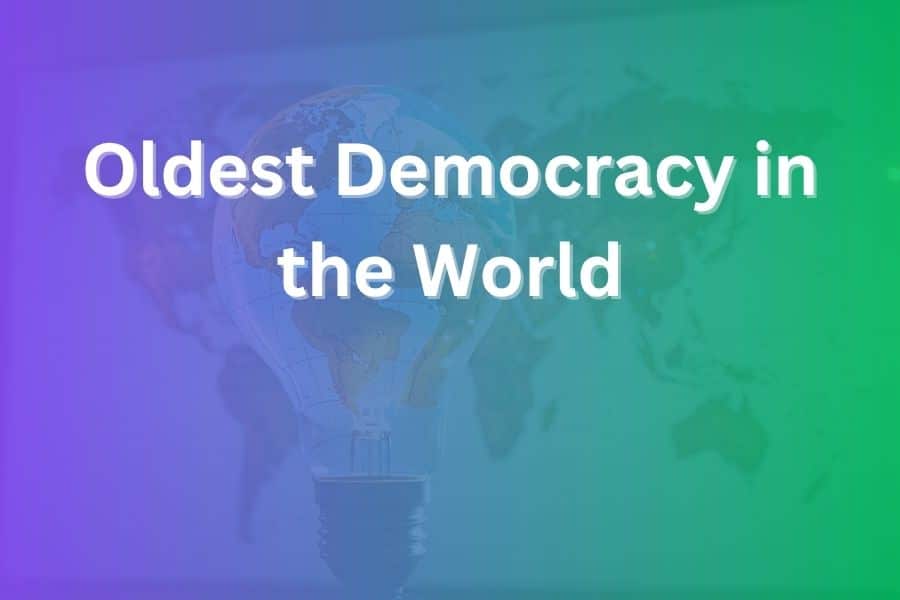 oldest democracy in the world