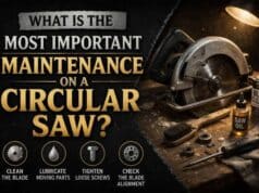 What is the Most Important Maintenance on a Circular Saw what is the most important maintenance on a circular saw